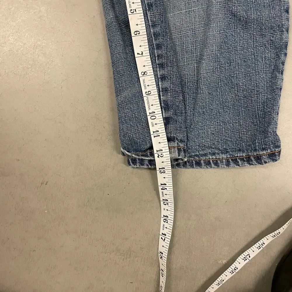 Baggy Y2K Tupac jeans shorts 32